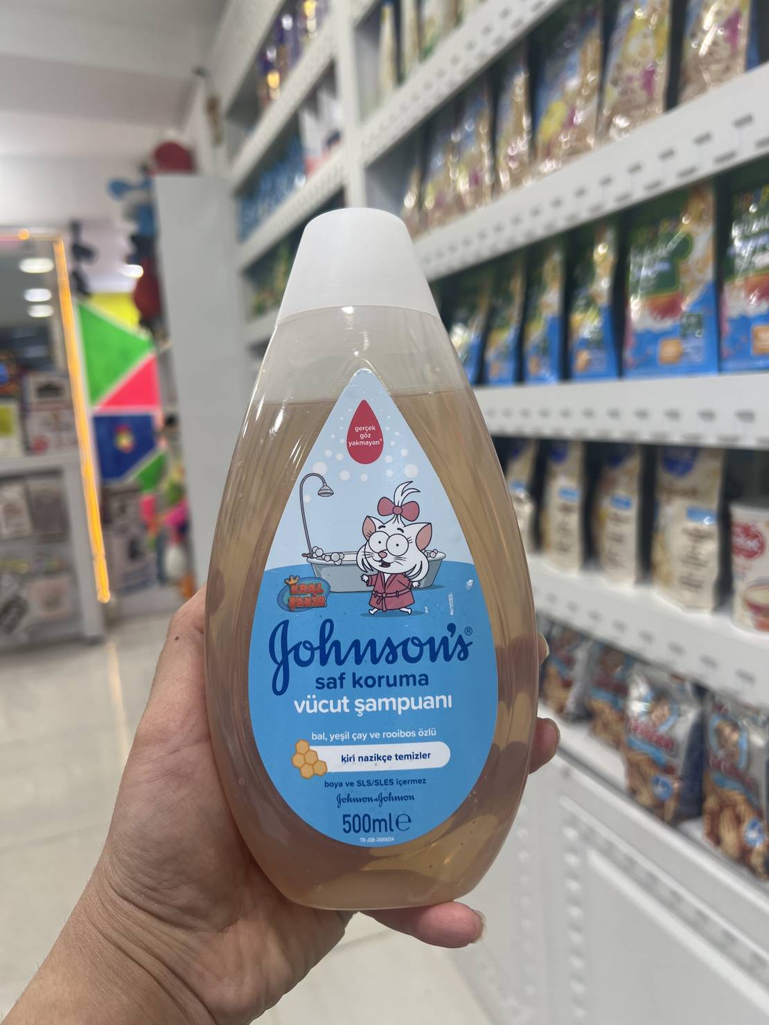 شامپو بدن جانسون